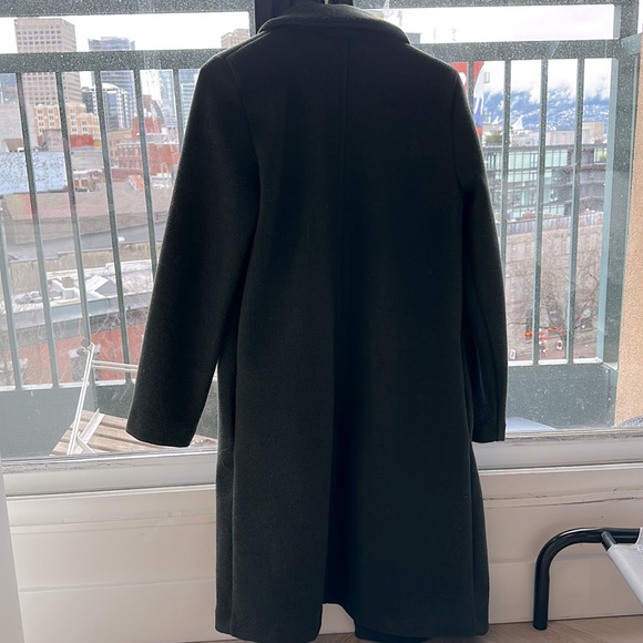 Dark green Zara coat - Picture 2 of 3